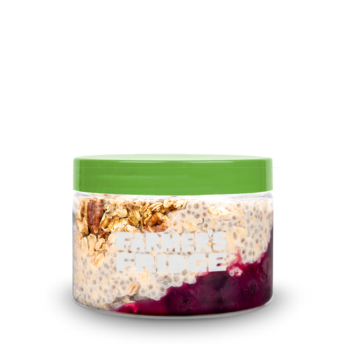 Blueberry Chia Overnight Oats