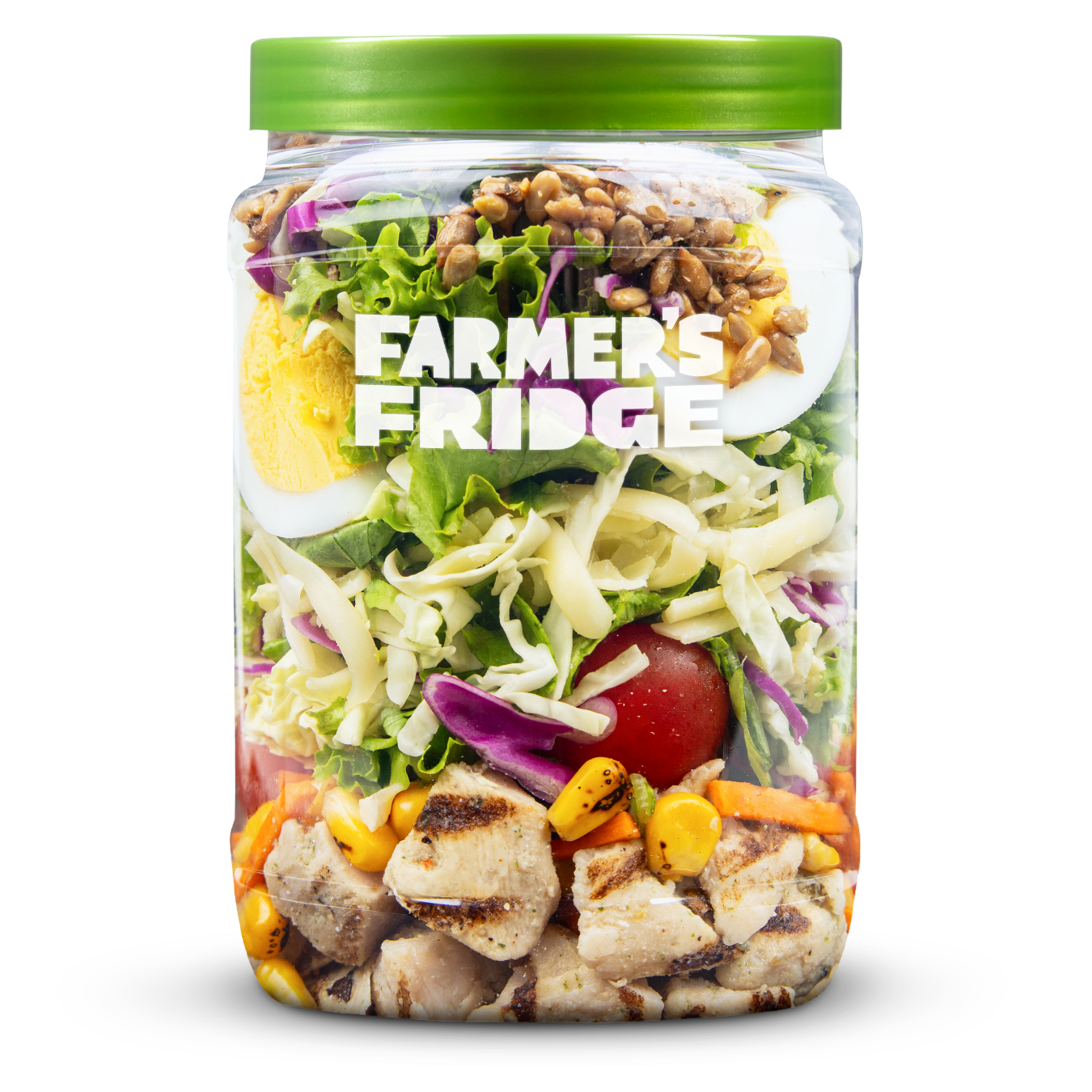 High Protein Chicken Cobb Salad