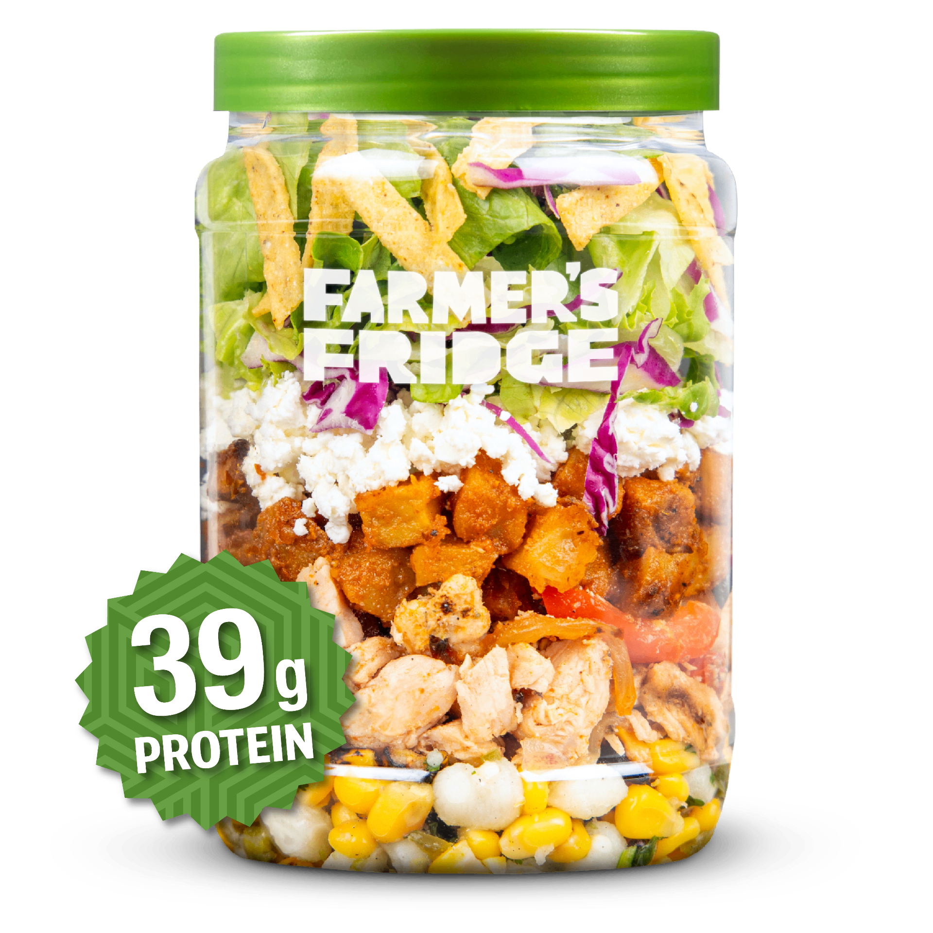 High Protein Chicken Taco Bowl