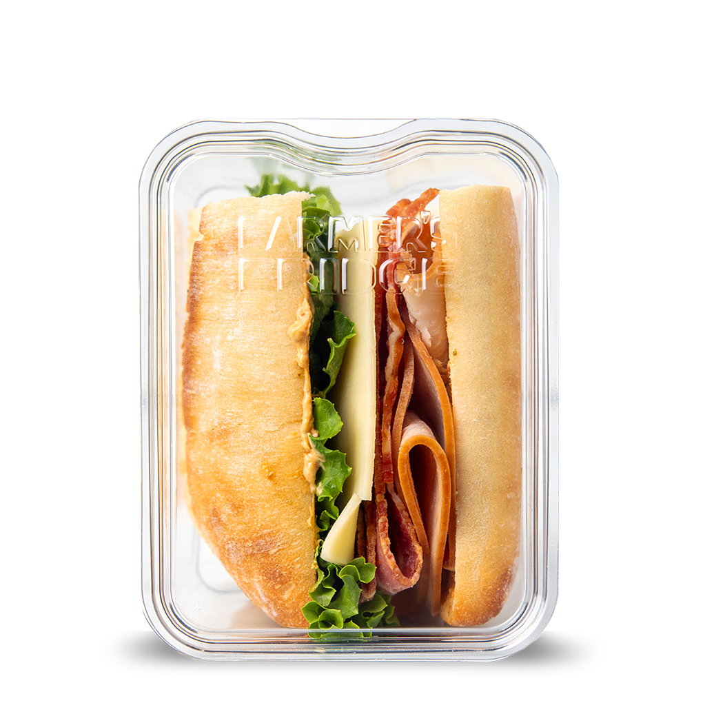 Smoked Turkey & Bacon Club Sandwich
