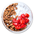 Strawberries & Cream Chia Pudding